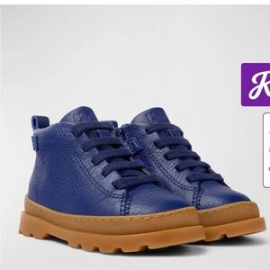 Brand new toddler camper Brutus boots blue size 8